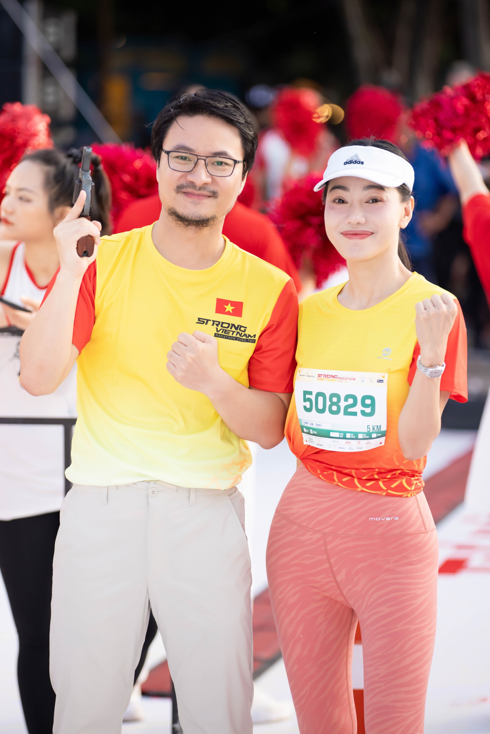 60 Nam vương thế giới, Hoa Á hậu tham gia Giải chạy Marathon quốc tế Strong Việt Nam 2024- Ảnh 12.