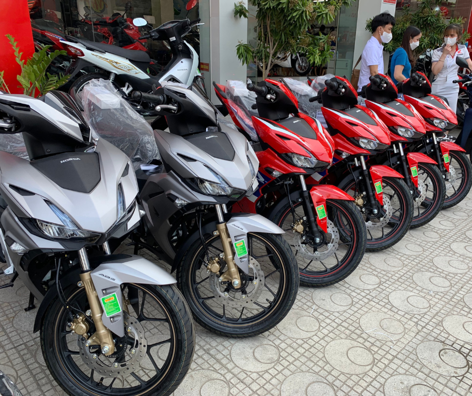 Giá chiếc xe Honda đang 