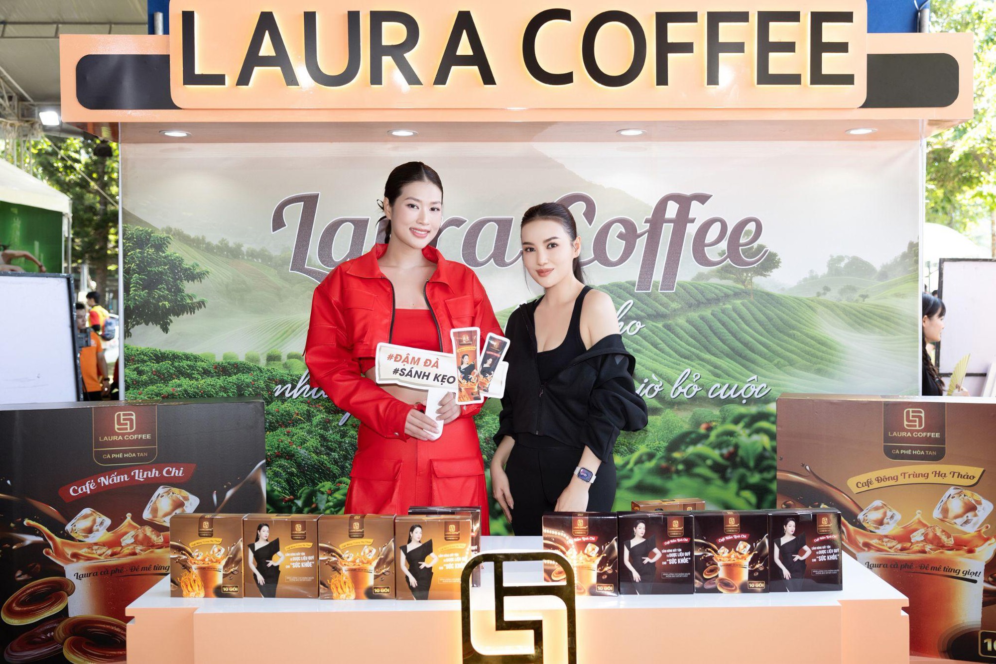 Laura Coffee tiếp sức Hoa hậu, Á hậu, Nam vương với năng lượng bứt phá tại Strong Vietnam- Ảnh 2.