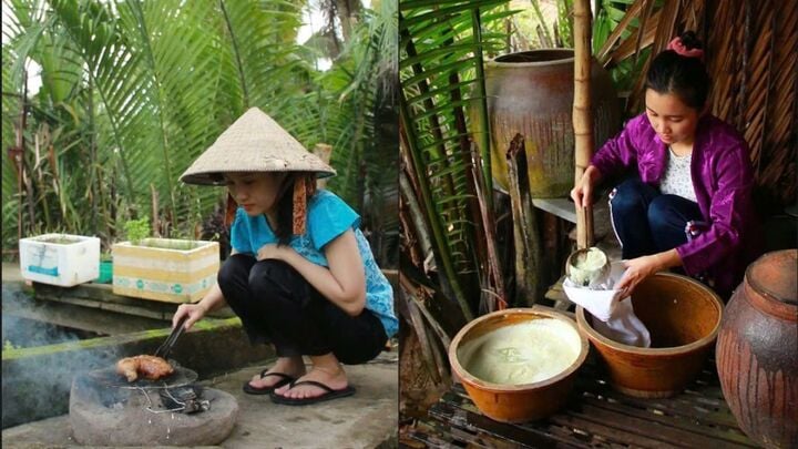 Cô gái miền Tây mê hoặc dân mạng bằng những món ăn dân dã bé bằng ngón tay- Ảnh 2.