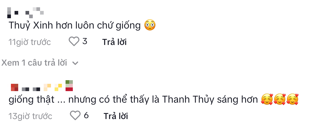 Thanh Thuỷ thắng thế trước 