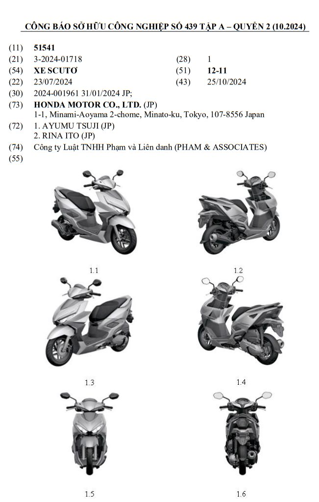 Thêm mẫu xe ga mới được Honda đăng ký: thiết kế hiện đại, trang bị phanh ABS như SH, giá từ 42 triệu đồng- Ảnh 2.