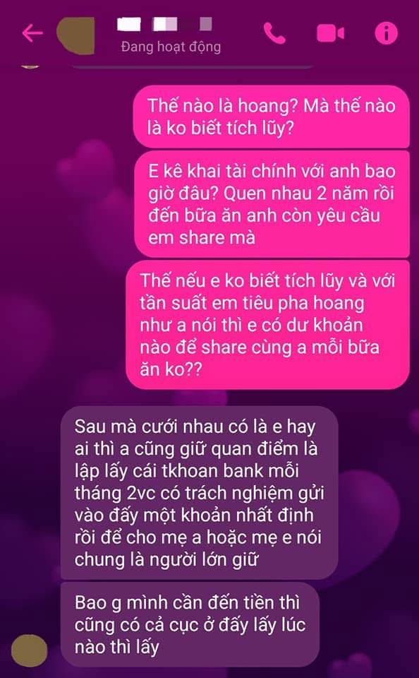 Yêu nhau 3 năm bạn trai vẫn bắt chia tiền ăn, mua váy đi đám cưới cũng bị chê hoang phí: Tuyên bố khoản tiết kiệm chung gửi mẹ giữ sau này khiến cô gái chết lặng- Ảnh 4.