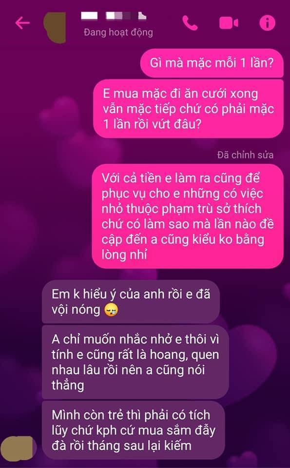 Yêu nhau 3 năm bạn trai vẫn bắt chia tiền ăn, mua váy đi đám cưới cũng bị chê hoang phí: Tuyên bố khoản tiết kiệm chung gửi mẹ giữ sau này khiến cô gái chết lặng- Ảnh 3.