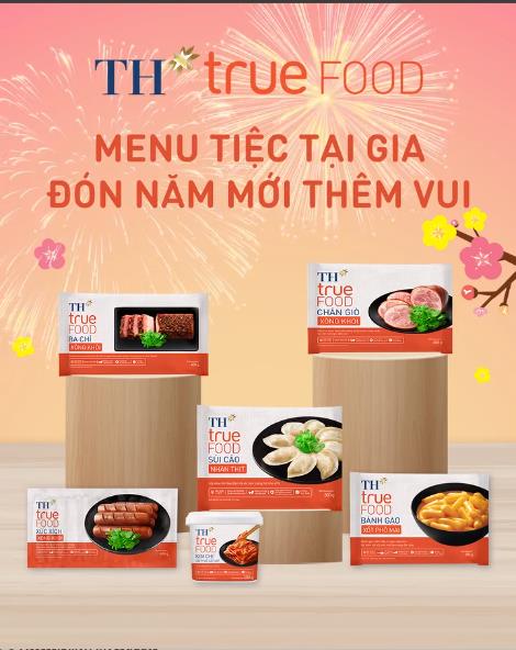 Để c&oacute; một c&aacute;i Tết thảnh thơi, trọn vẹn tiệc vui: Mẹ chọn thực phẩm chế biến tiện lợi từ TH- Ảnh 1.