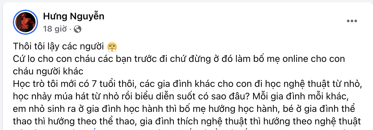 Một thầy giáo lên tiếng gay gắt, Double2T cũng vào bênh vực khi 