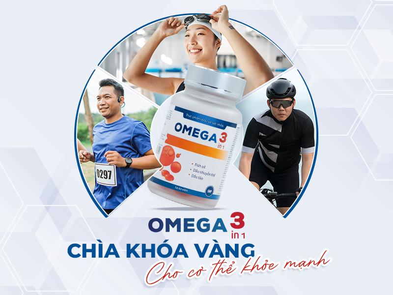 Omega 3 in 1 - Chìa khóa vàng cho cơ thể khỏe mạnh, trẻ trung và tinh thần lạc quan​- Ảnh 1.