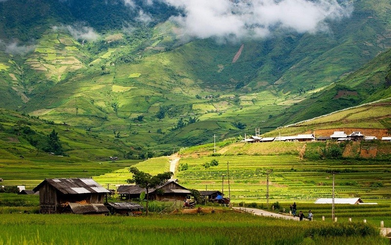 Việt Nam có 1 bản nhỏ “trên trời”, nép mình bên dãy Hoàng Liên Sơn: Tiên cảnh giữa vùng sơn cước, chỉ cách trung tâm Sapa 5km- Ảnh 1.