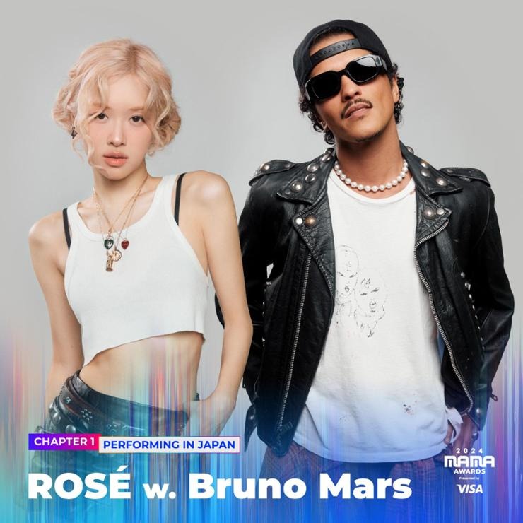 Bộ đôi APT. vừa xuất hiện đã náo loạn MAMA: Bruno Mars một mình một kiểu giữa rừng sao, Rosé nói gì mà vui thế?- Ảnh 5.