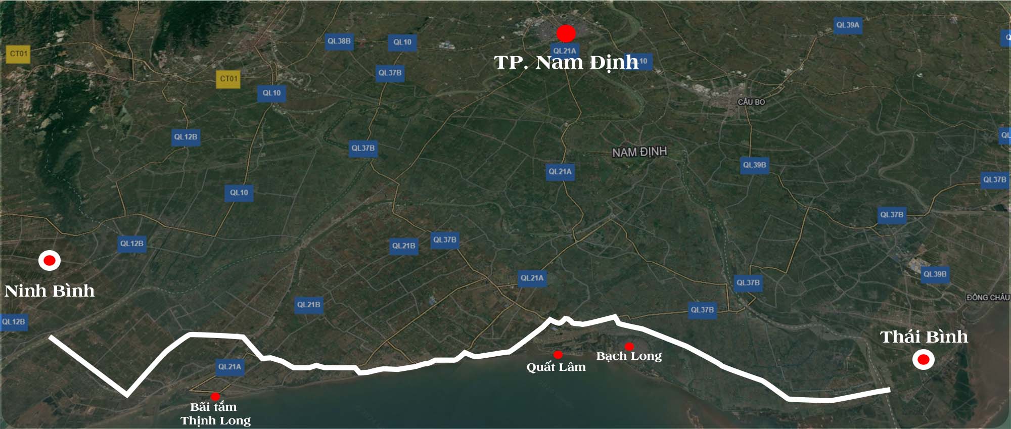 Chiêm ngưỡng tuyến đường 2.700 tỷ đồng, dài 65 km mới hoàn thành ở Nam Định- Ảnh 2.