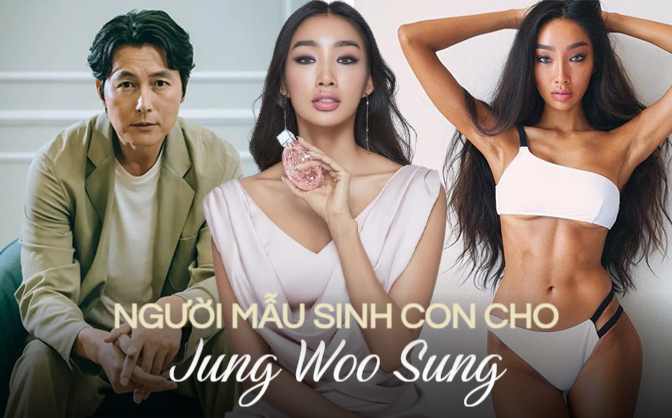 Người mẫu sinh con cho Jung Woo Sung là ai?- Ảnh 1.