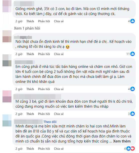 "35 tuổi, 3 con và... thất nghiệp, thật vô dụng", mẹ bỉm chia sẻ nỗi thất vọng về bản thân khiến nhiều người xót xa- Ảnh 2.