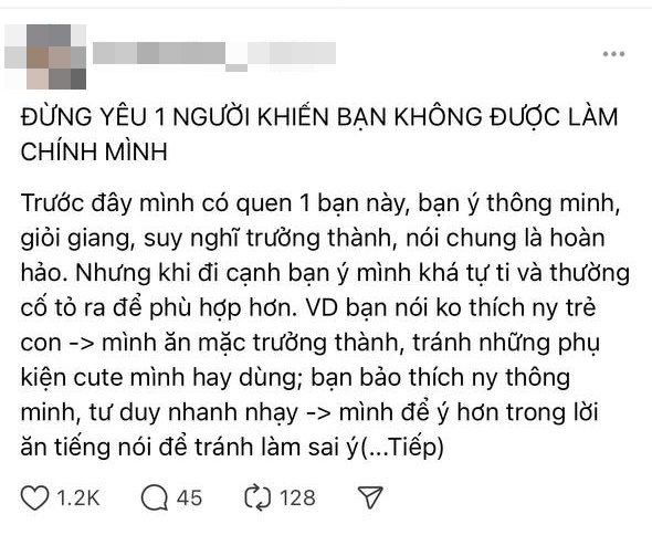 Vì sao câu nói “gu của anh là thông minh và tinh tế