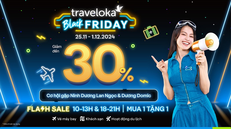 Ninh Dương Lan Ngọc chia sẻ bí quyết “săn deal” du lịch khủng với Traveloka Black Friday- Ảnh 1.