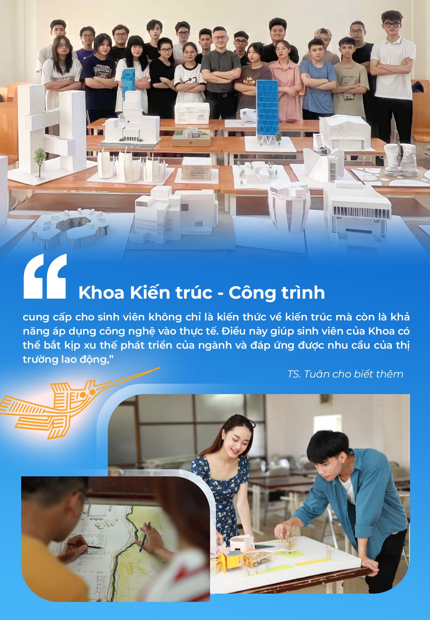 Khoa Kiến trúc - Công trình trường Đại học Phương Đông: Nơi ươm mầm những tài năng sáng tạo- Ảnh 3.