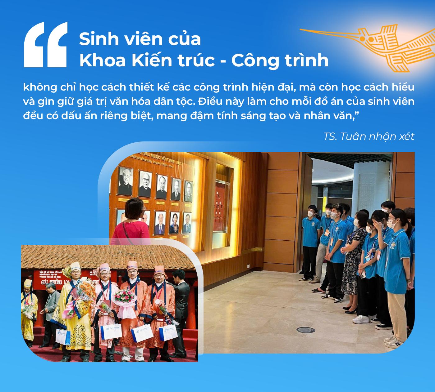 Khoa Kiến trúc - Công trình trường Đại học Phương Đông: Nơi ươm mầm những tài năng sáng tạo- Ảnh 5.