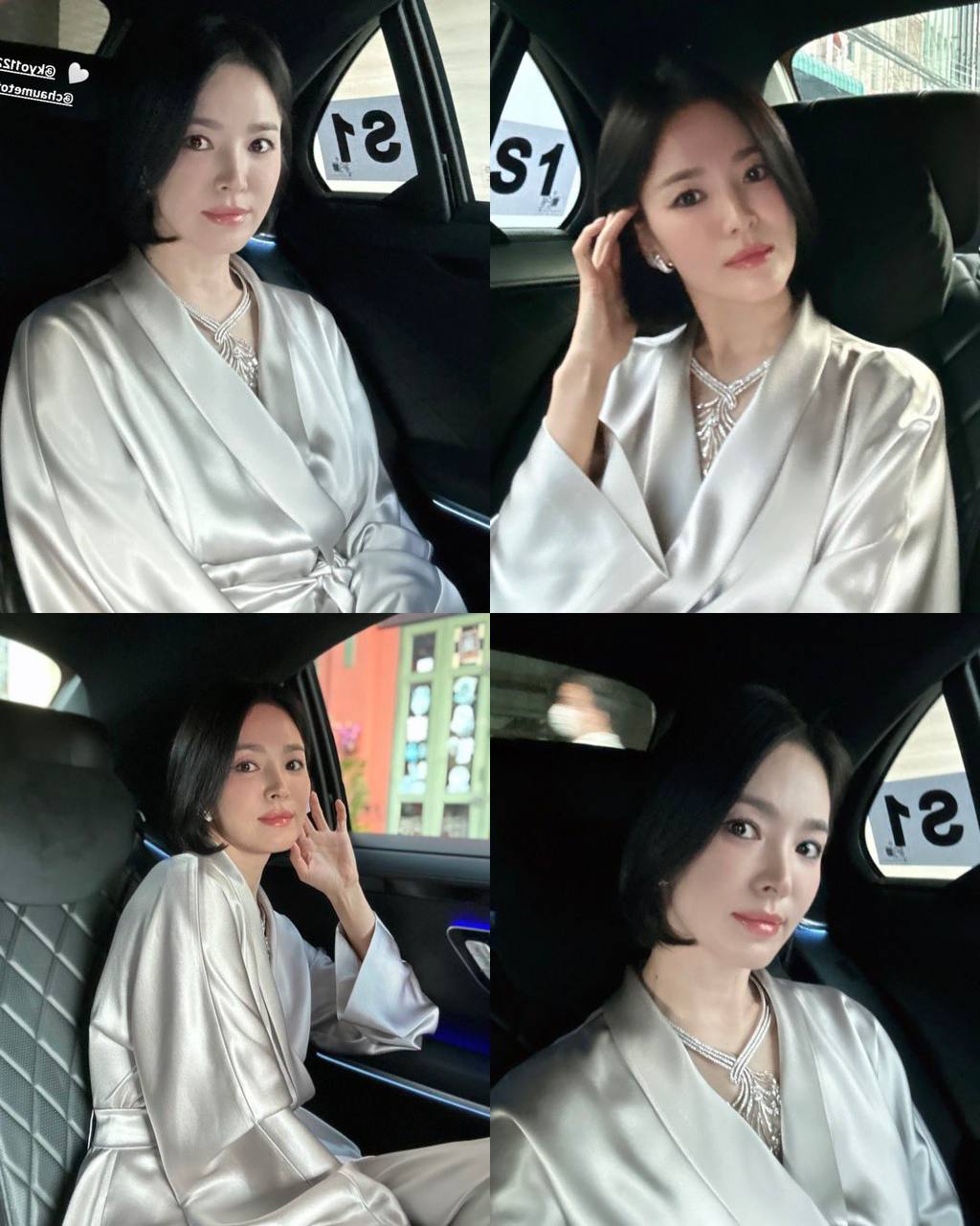 Song Hye Kyo mặc đồ ngủ đi event sao?- Ảnh 6.