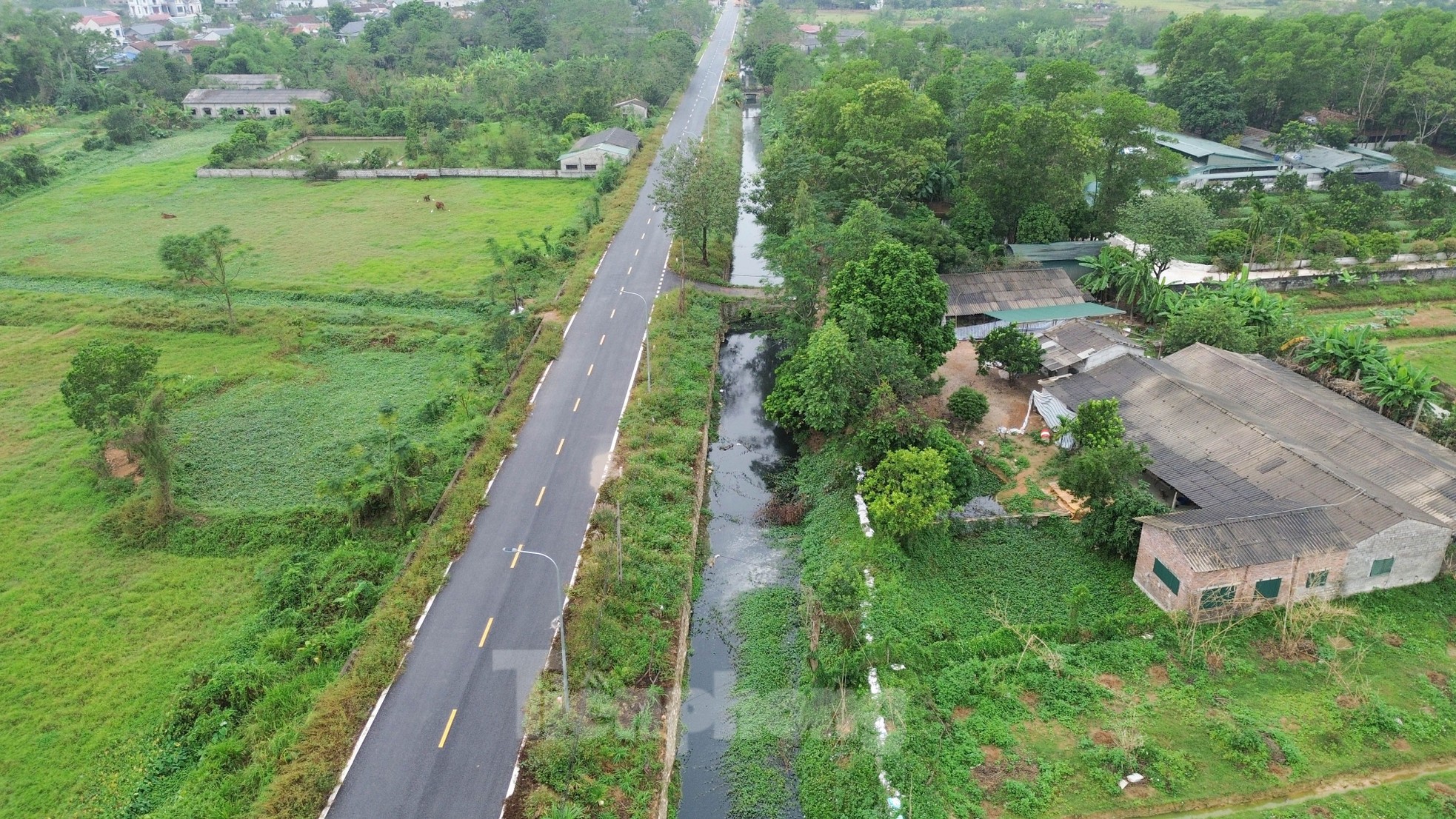 Cận cảnh dự án đường thi công dang dở nơi 4 người tử vong dưới mương nước- Ảnh 2.