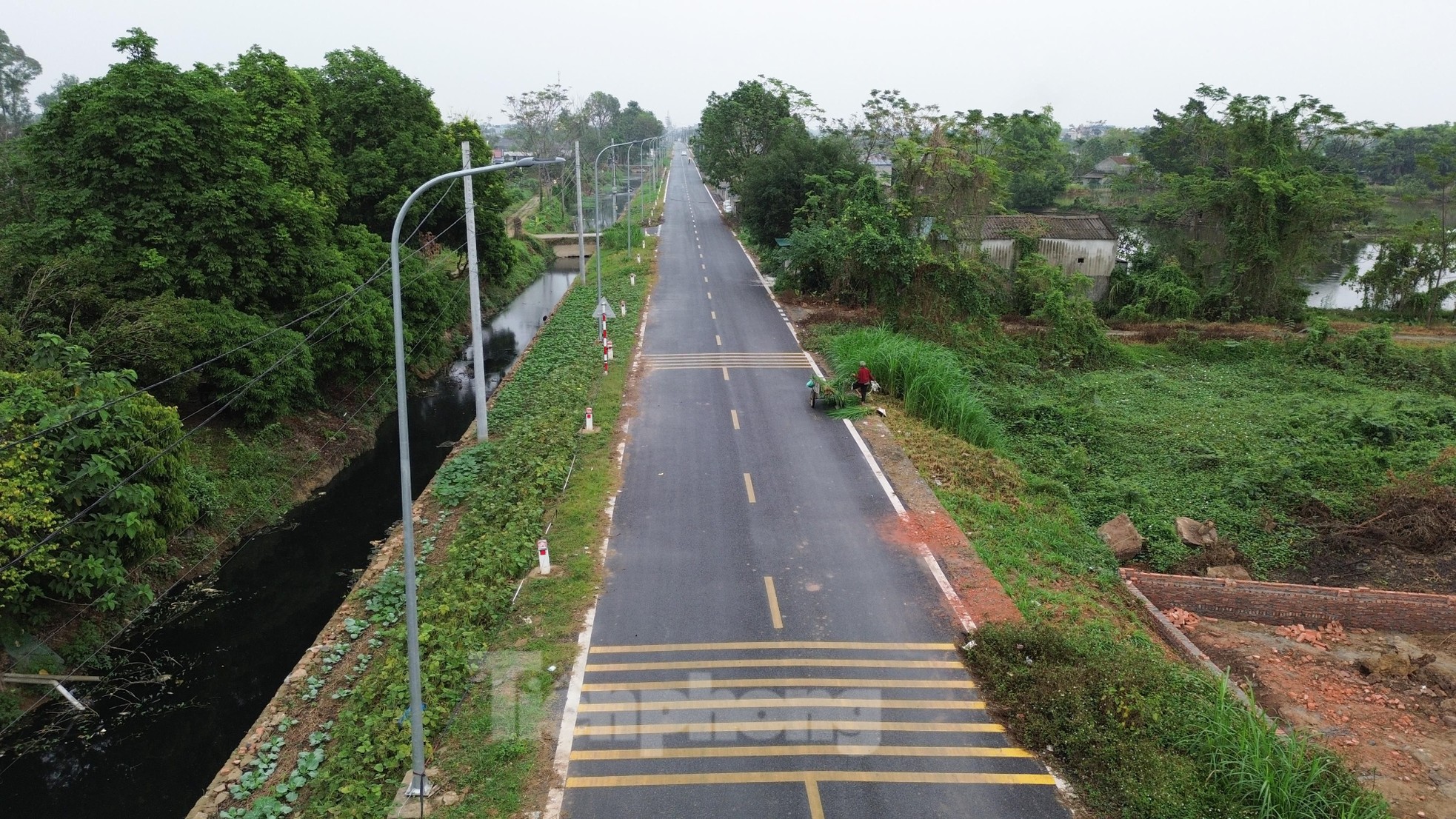 Cận cảnh dự án đường thi công dang dở nơi 4 người tử vong dưới mương nước- Ảnh 9.