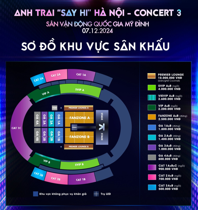 HOT: Anh Trai Say Hi công bố concert 4 giữa đêm khuya, liệu có phải Hà Nội?- Ảnh 3.