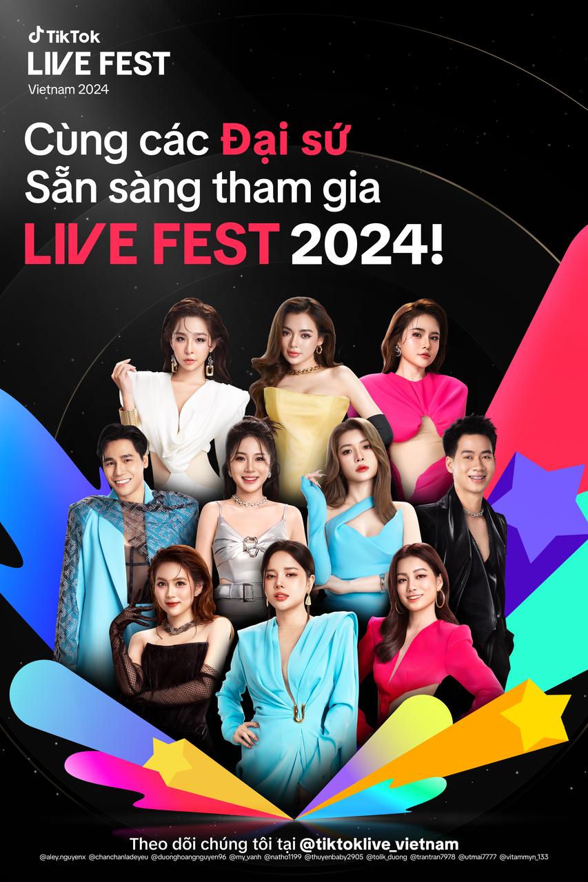 Lộ diện 10 Đại sứ TikTok LIVE Fest 2024 đồng hành cùng cộng đồng sáng tạo LIVE đến London- Ảnh 3.