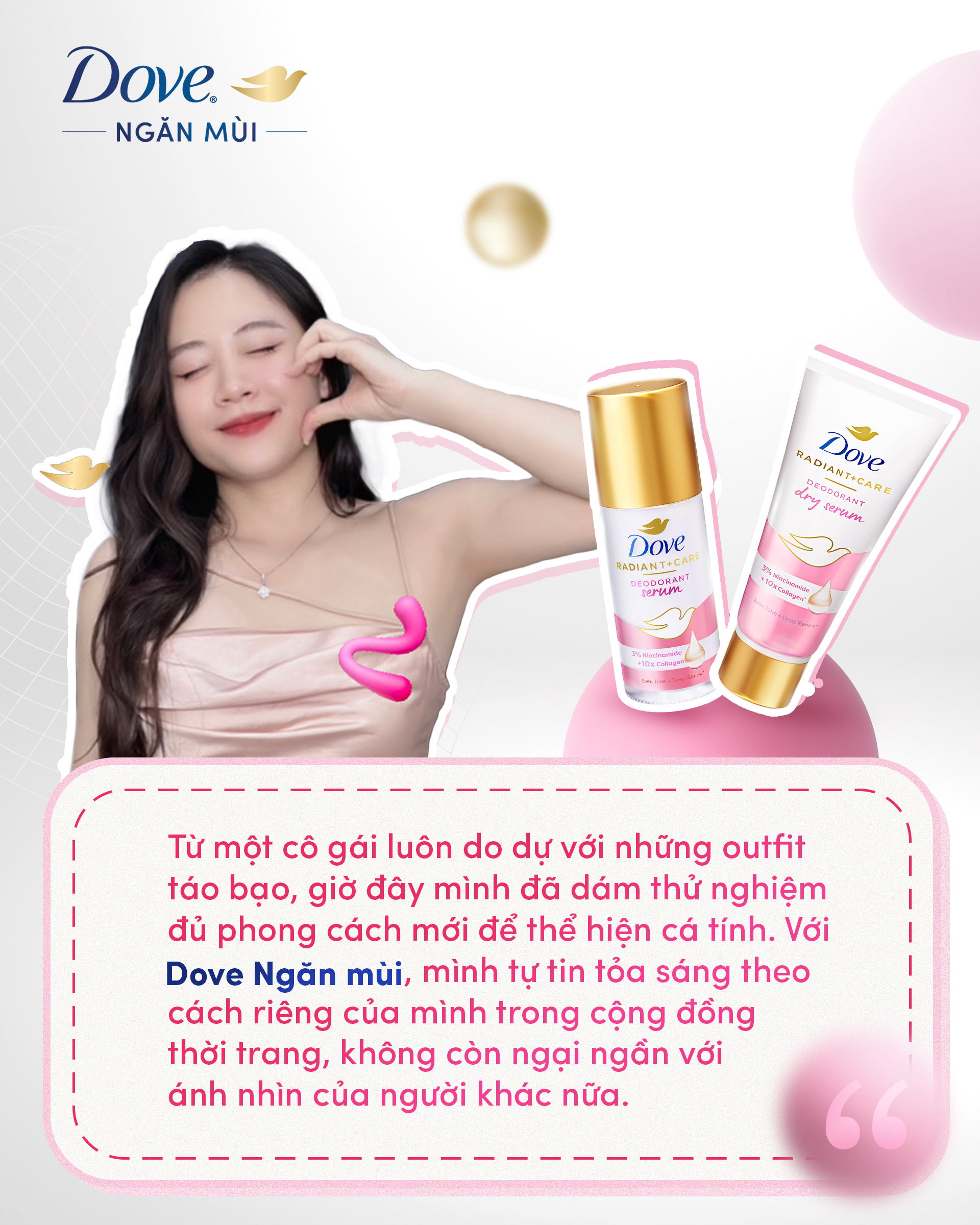 Dove Ngăn mùi - hành trình nâng niu và "cất cánh" sự tự tin của phái đẹp- Ảnh 4.