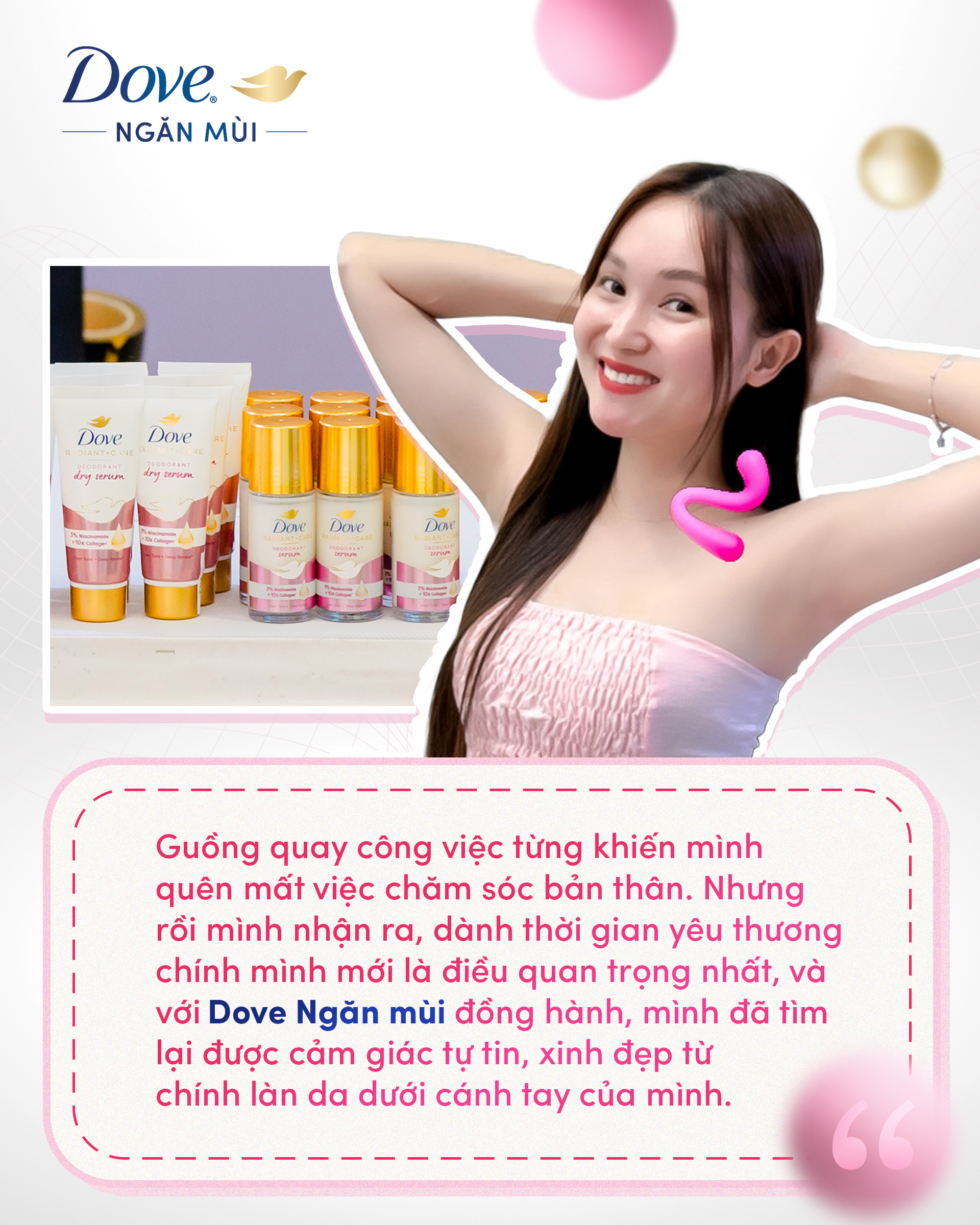 Dove Ngăn mùi - hành trình nâng niu và "cất cánh" sự tự tin của phái đẹp- Ảnh 5.