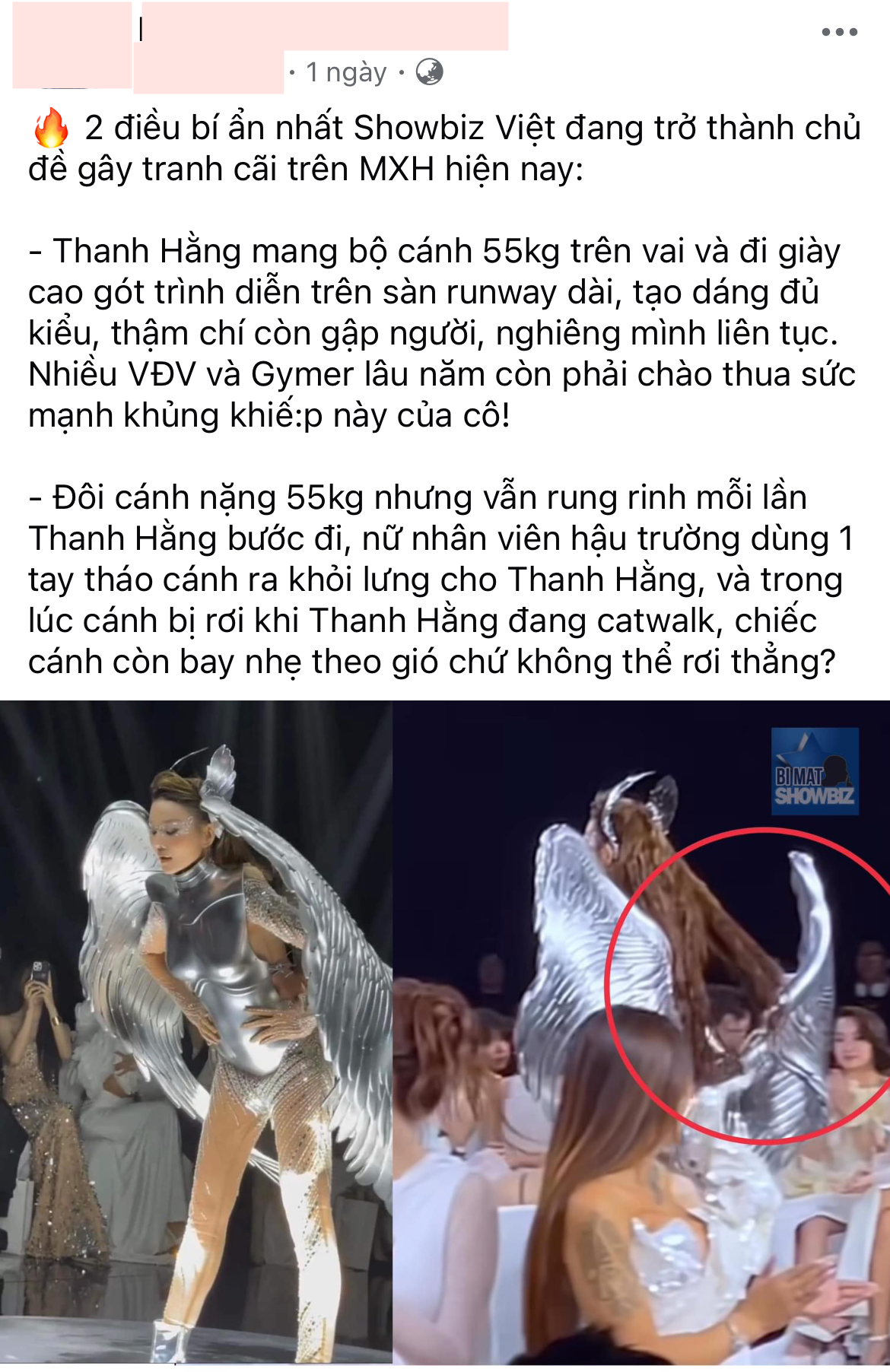 Bí ẩn nhất lúc này: Đôi cánh khiến Thanh Hằng gặp drama có nặng tới 55kg?- Ảnh 4.