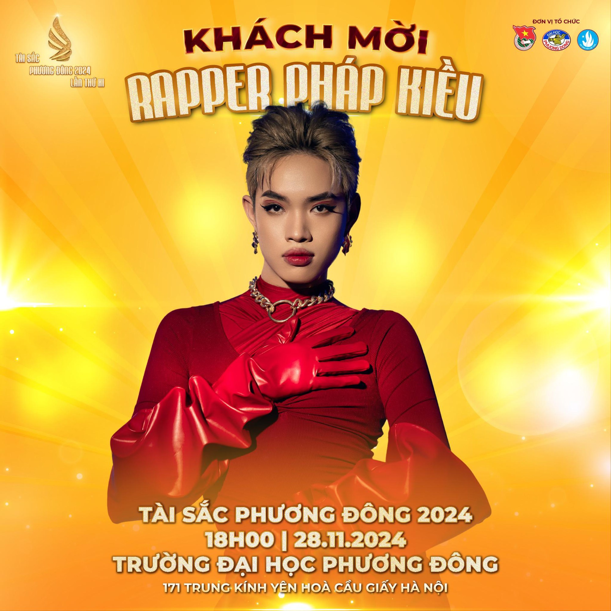 Trước “giờ G” chung kết Tài Sắc Phương Đông 2024: Lộ diện khách mời đặc biệt là rapper “siêu hot”- Ảnh 1.