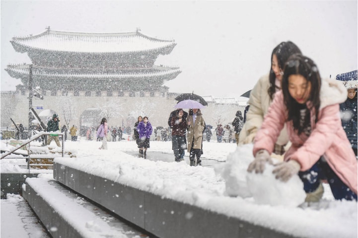 Seoul thành xứ tuyết: Cảnh tượng chưa từng có nhìn từ trên cao- Ảnh 19.