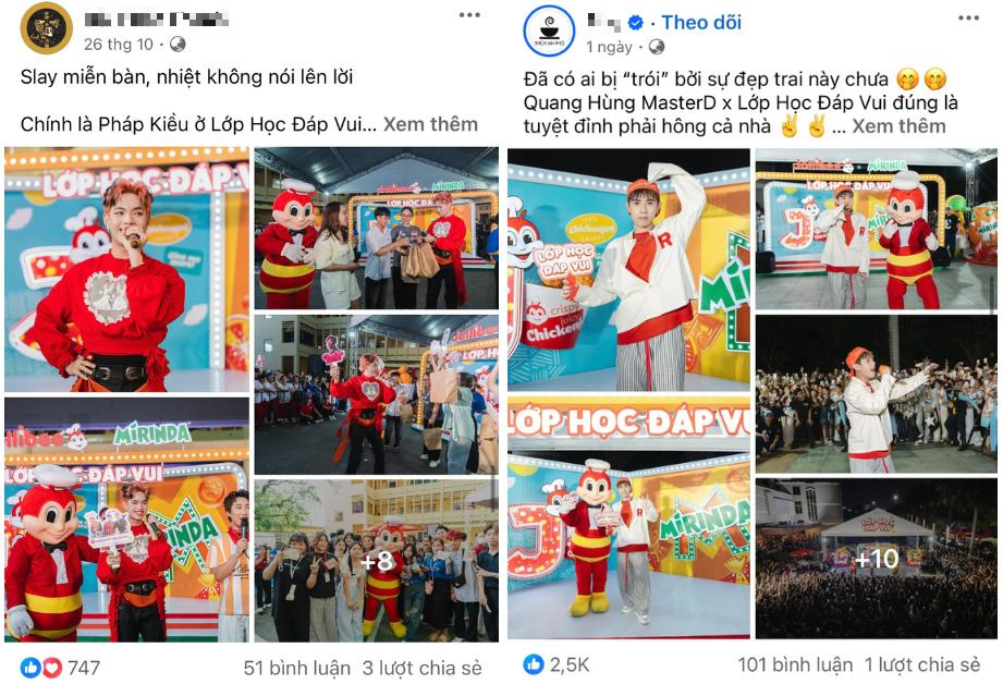 Hơn 4 triệu lượt tương tác, Jollibee bùng nổ niềm vui cùng “Lớp Học Đáp Vui”- Ảnh 4. Hơn 4 triệu lượt tương tác, Jollibee bùng nổ niềm vui cùng “Lớp Học Đáp Vui”- Ảnh 4.