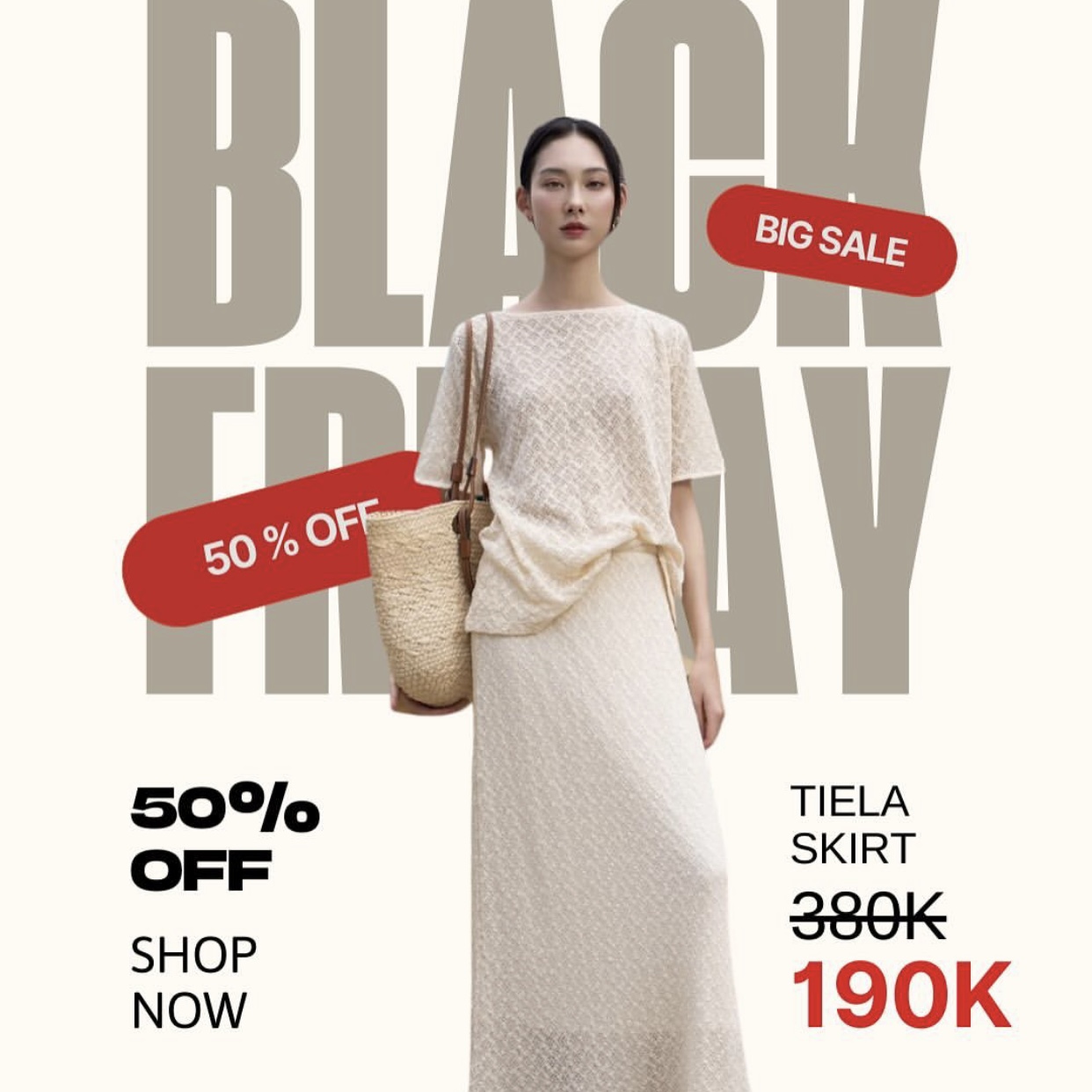 Chính thức Black Friday: Các shop quần áo đua nhau ĐẠI HẠ GIÁ, giảm 