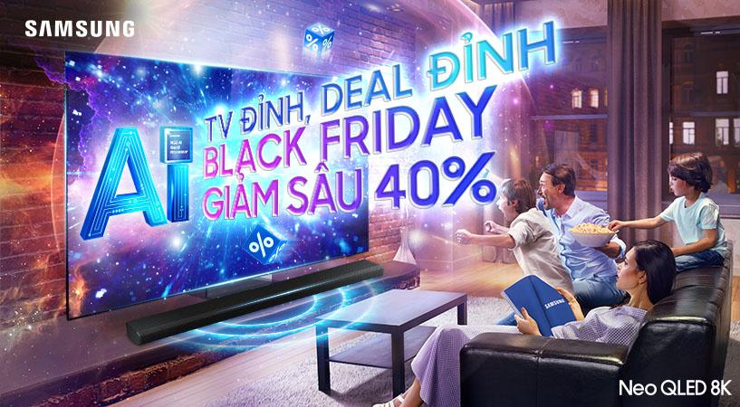 Chốt đơn TV giảm sốc đến 40% trong mùa Black Friday, 4 lưu ý khi chọn TV để có Tết đỉnh- Ảnh 1.