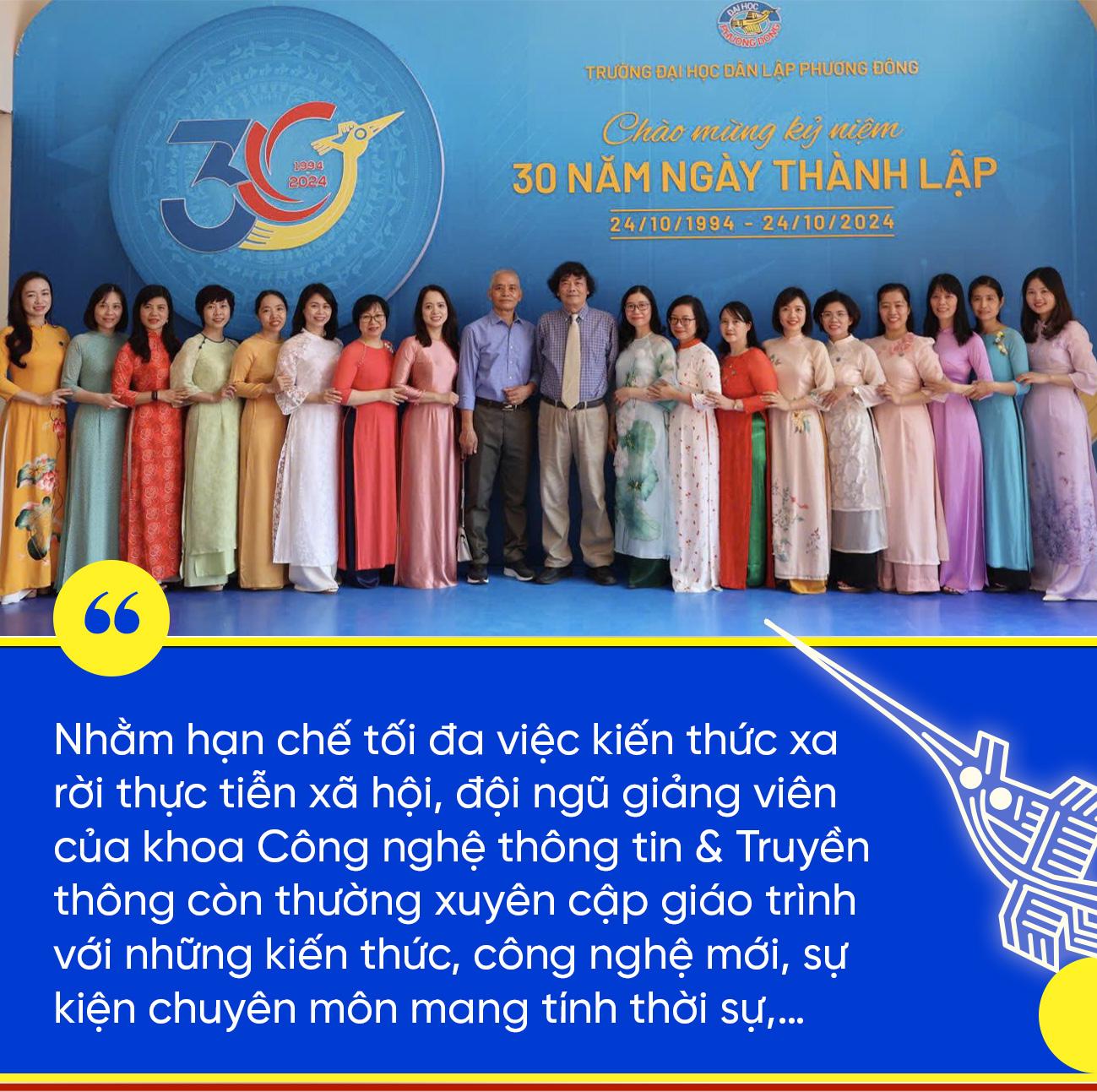 Khoa Công nghệ thông tin & Truyền thông trường Đại học Phương Đông: Chặng đường 30 năm và những dấu ấn tiên phong- Ảnh 5.