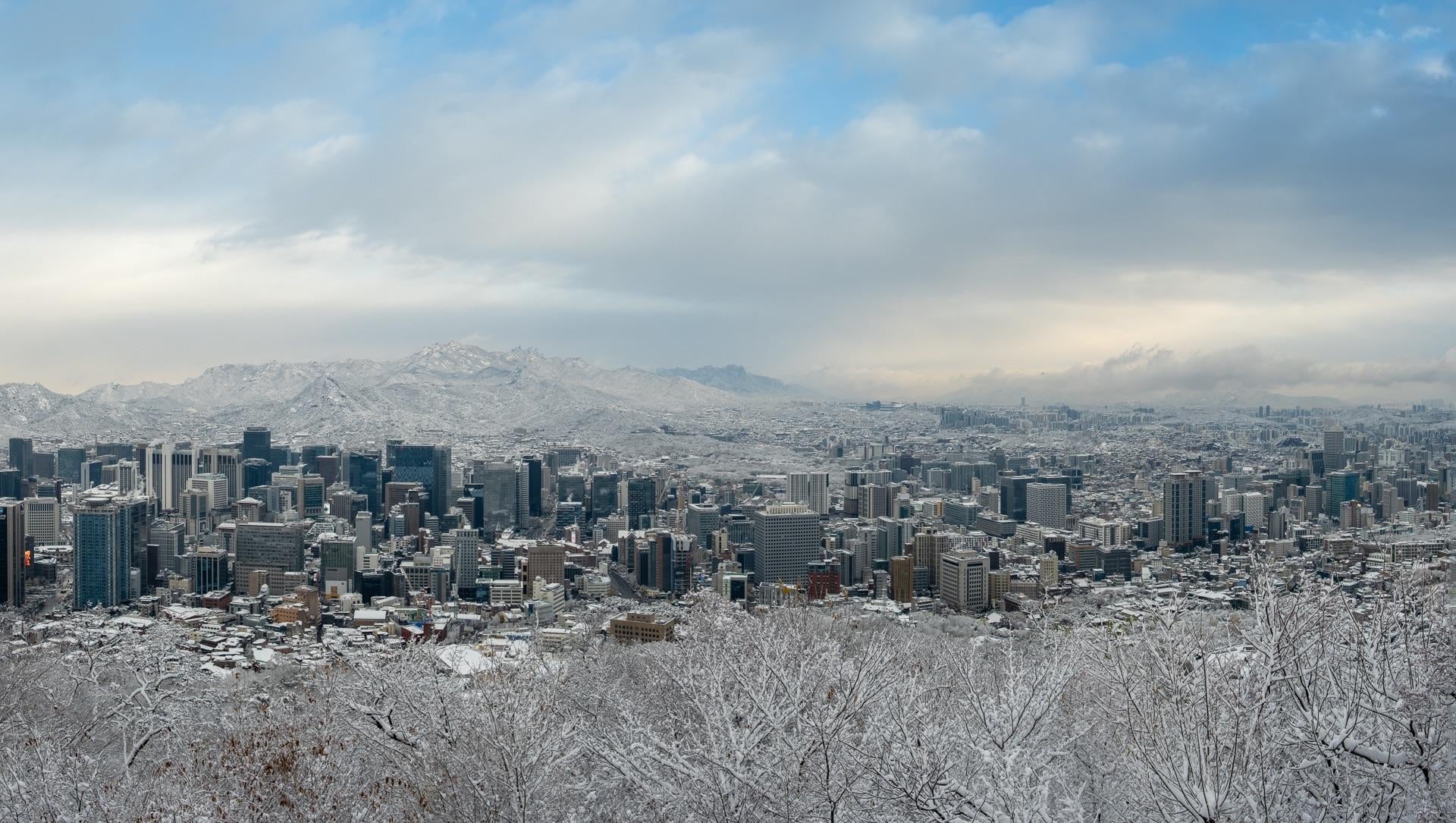 Seoul thành xứ tuyết: Cảnh tượng chưa từng có nhìn từ trên cao- Ảnh 12.