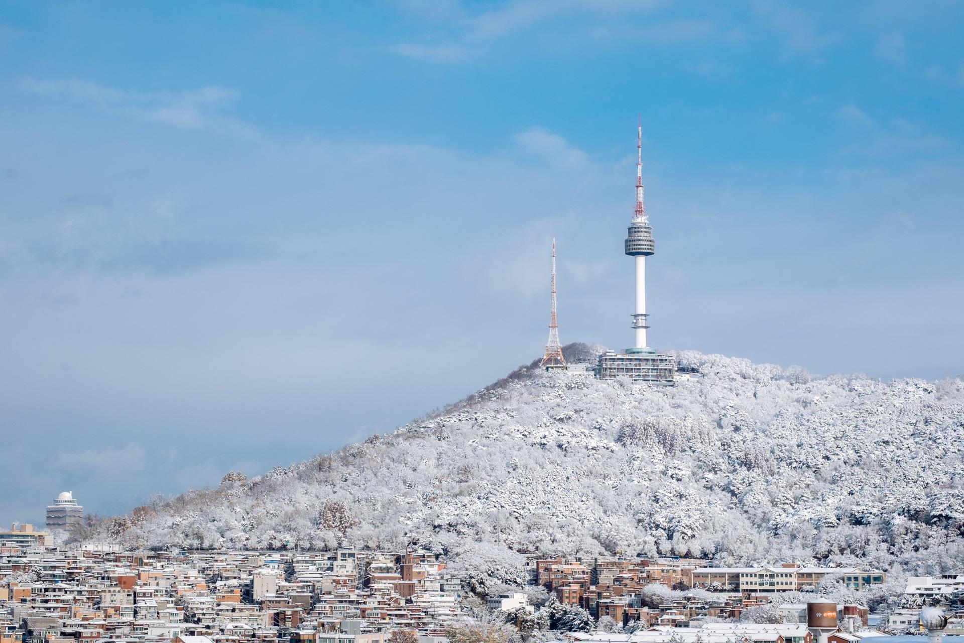 Seoul thành xứ tuyết: Cảnh tượng chưa từng có nhìn từ trên cao- Ảnh 9.