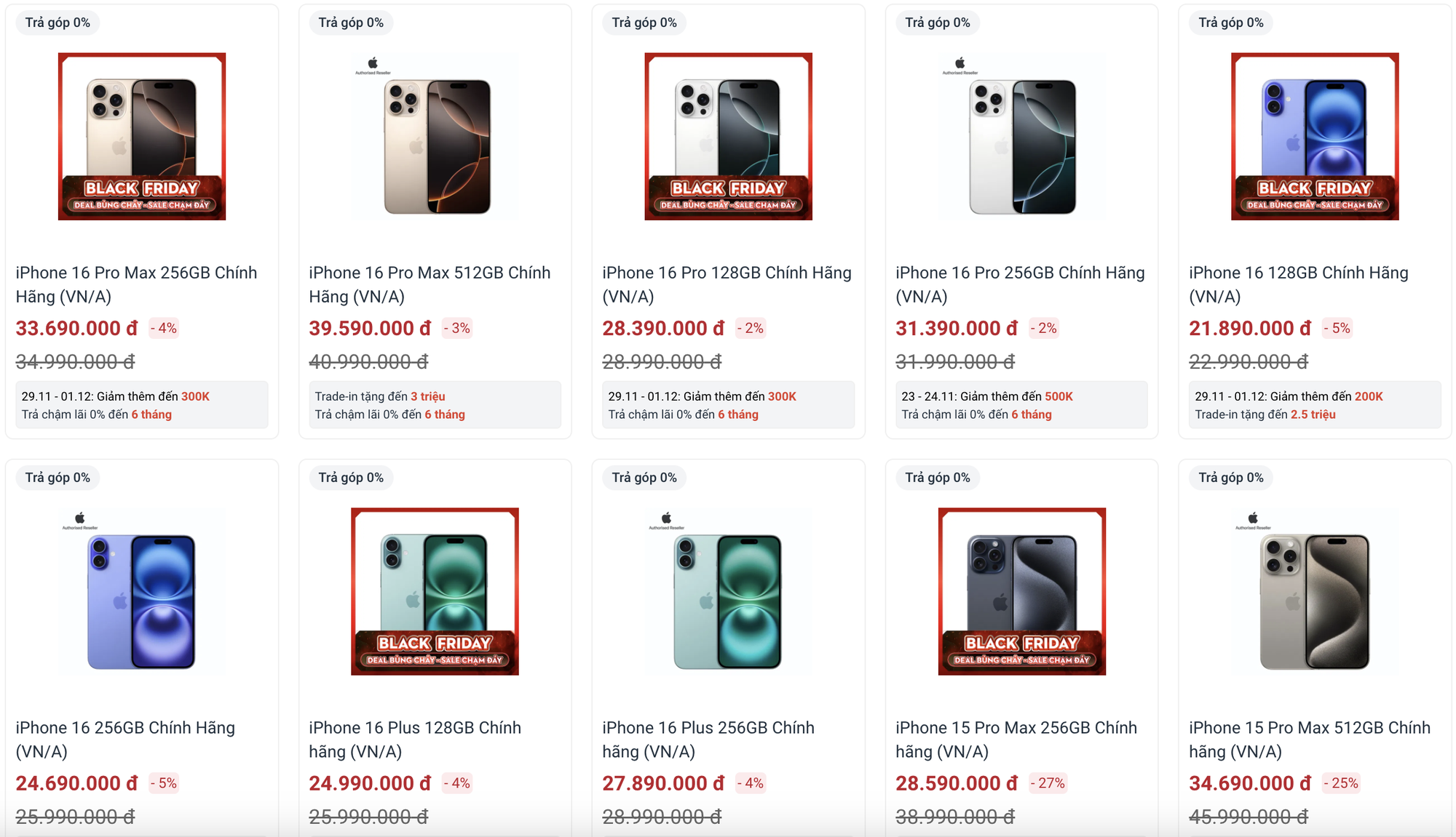 iPhone 16 Pro Max giảm sâu chưa từng thấy dịp Black Friday- Ảnh 1.