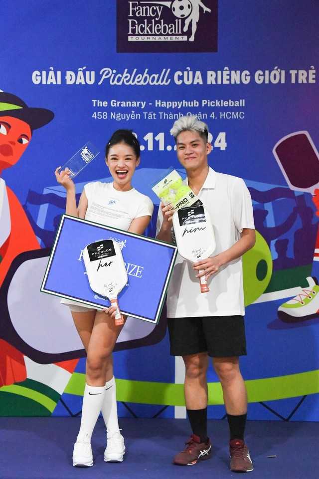 Kết quả FADO Fancy Pickleball người nổi tiếng: Học trò Minh Hằng là Quán quân, “trò cưng” Hà Hồ về nhì!- Ảnh 1.