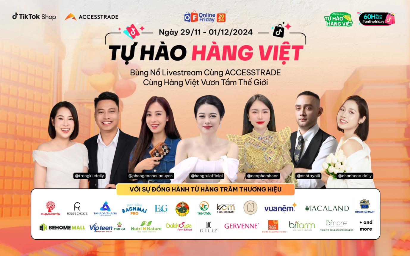 ACCESSTRADE đồng hành cùng hàng trăm thương hiệu Việt tại Online Friday 2024- Ảnh 3.