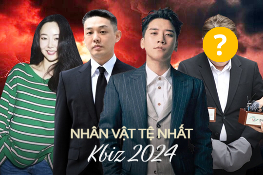 200 người trong Kbiz chọn ra Top nhân vật tệ nhất 2024: Bê bối cỡ Seungri - Yoo Ah In vẫn chào thua 1 ngôi sao- Ảnh 1.