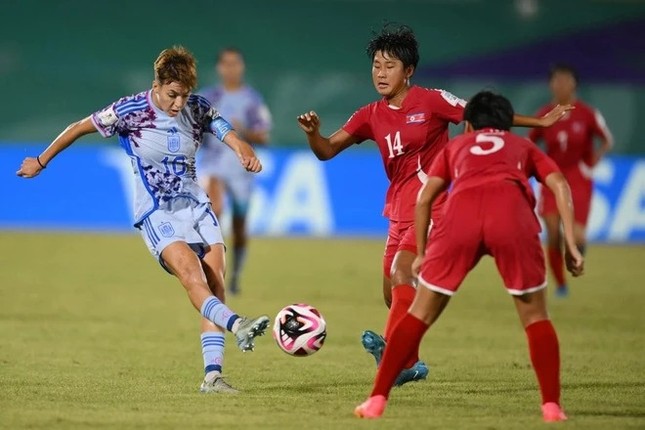 Bóng đá nữ Triều Tiên đứng trên đỉnh U17 thế giới- Ảnh 1.