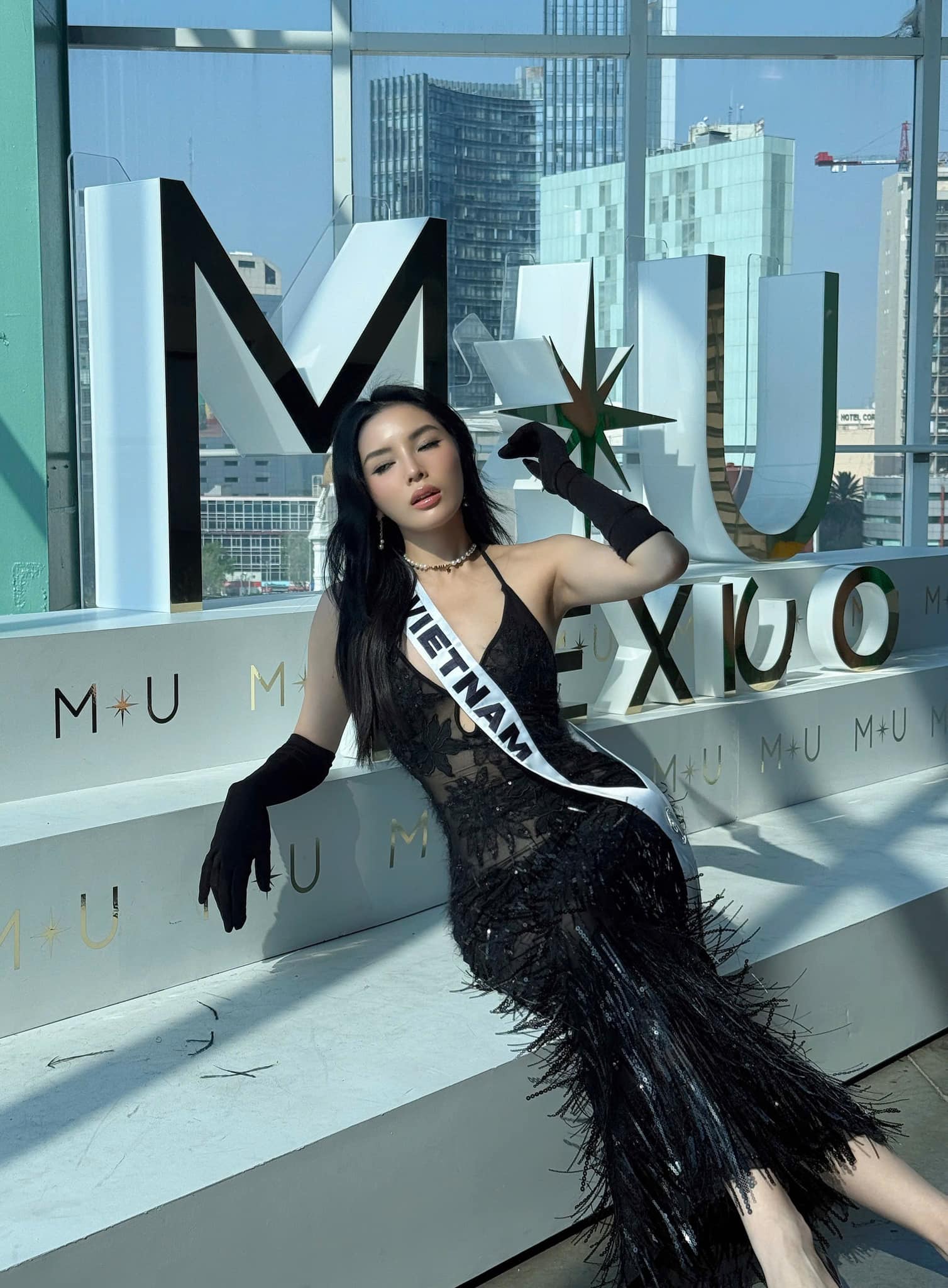 Kỳ Duyên lộ diện trong ngày 7 chinh chiến Miss Universe, thay đổi 1 chi tiết gây chú ý- Ảnh 4.