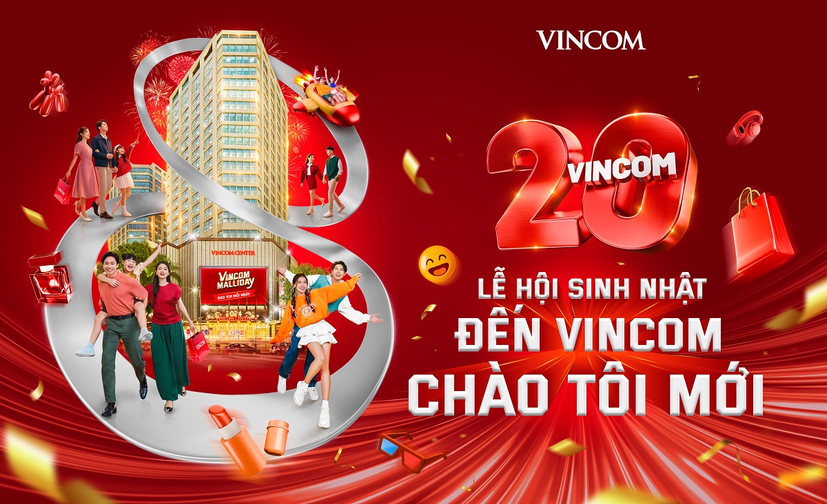 Sinh nhật Vincom 20 năm khai màn mùa lễ hội rực rỡ trong năm- Ảnh 1.