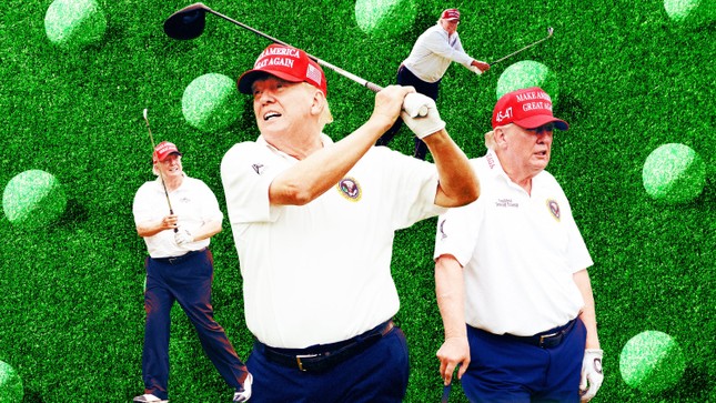 Tổng thống Mỹ mới đắc cử Donald Trump có chơi golf giỏi như lời đồn?- Ảnh 1.