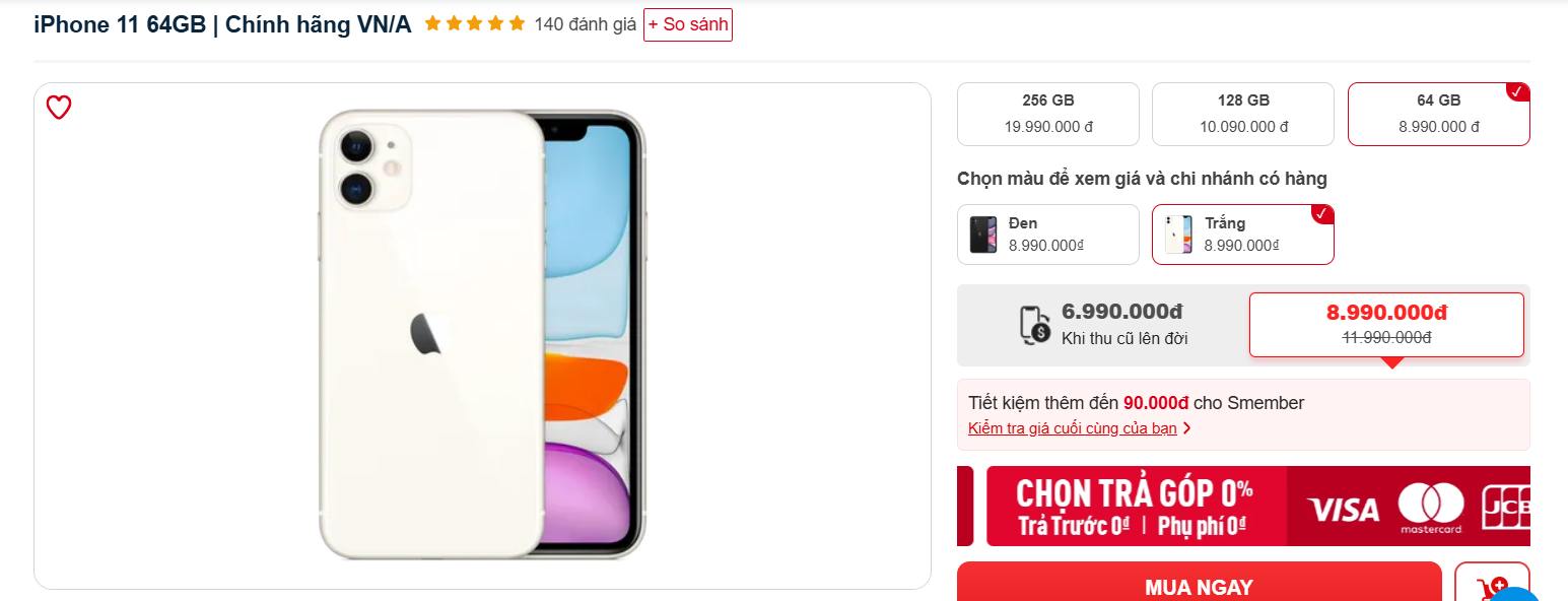 Một mẫu iPhone đang giảm hơn 13 triệu, giá bán chỉ từ 8 triệu đồng- Ảnh 5.