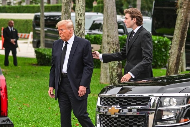 Giọng nói Barron Trump gây sốt- Ảnh 1.