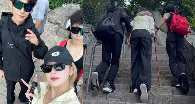 'H&aacute;i ra tiền' với nghề cổ vũ... leo n&uacute;i- Ảnh 1.