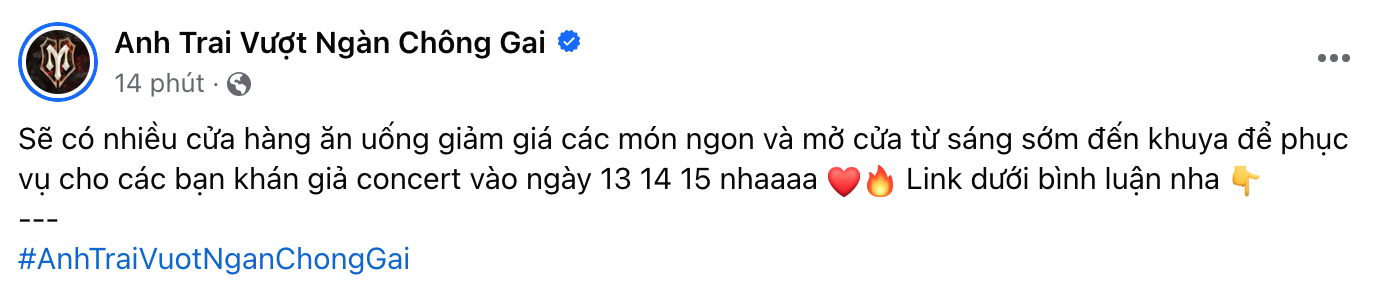 Đi concert Anh Trai Vượt Ngàn Chông Gai mà như dự lễ hội ẩm thực, các fan phấn khích khi có hàng loạt cửa hàng ăn uống- Ảnh 1.