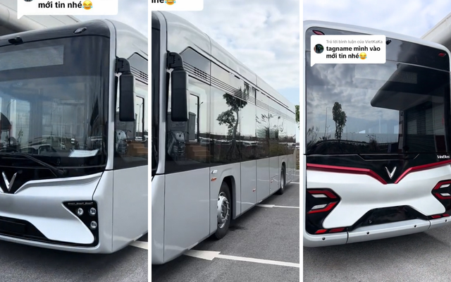 Xe buýt điện lạ của VinFast chạy trong nhà máy: Chưa từng xuất hiện trước đây, sắp ra mắt?- Ảnh 6. Xe buýt điện lạ của VinFast chạy trong nhà máy: Chưa từng xuất hiện trước đây, sắp ra mắt?- Ảnh 6.