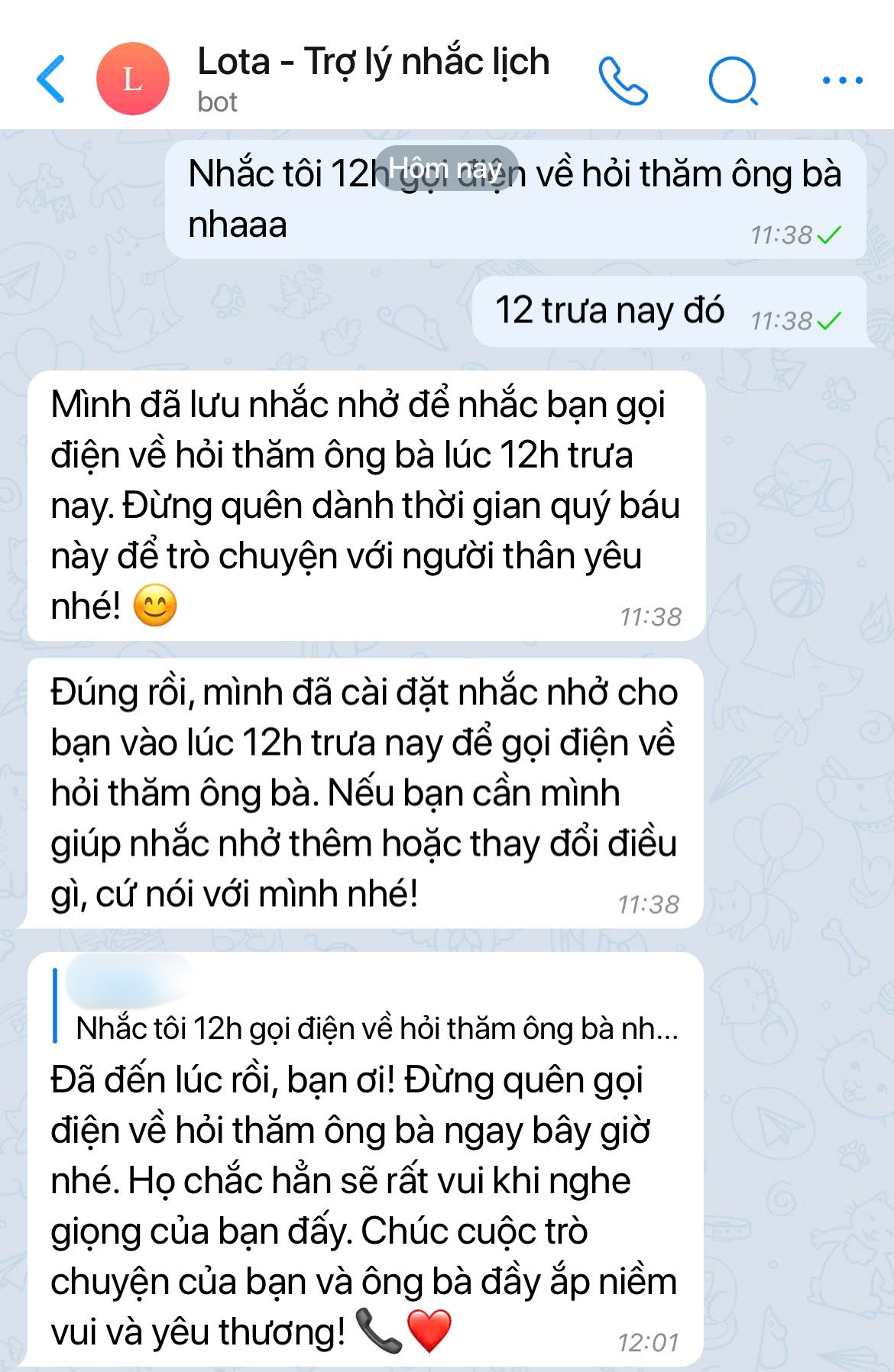 Đang ngồi một mình trong phòng, cháu trai bật khóc khi bà nội bỗng dưng xuất hiện rồi làm 1 hành động- Ảnh 3.